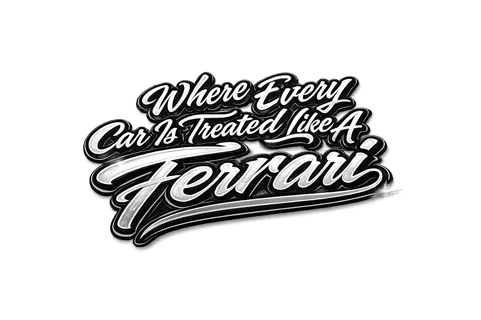 Where Every Car Is Treated Like A Ferrari